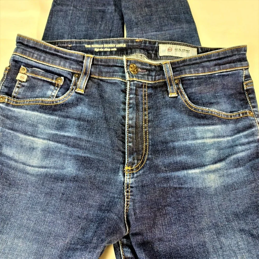 AG Adriano Goldschmied Jeans Farrah Skinny Ankle Size 30R - Picture 1 of 6